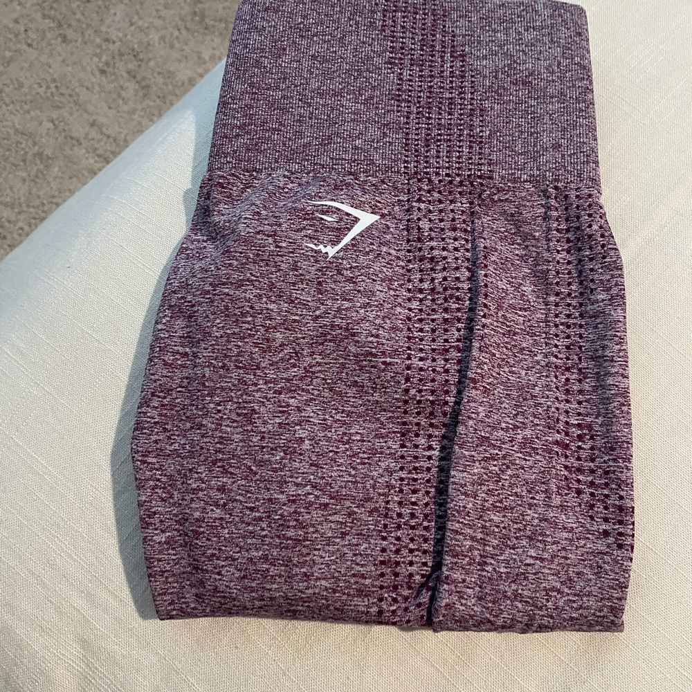 Maroon vital seamless leggings